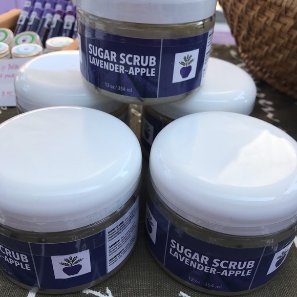 Lavender Apple Sugar Scrub - Picture 4 of 5